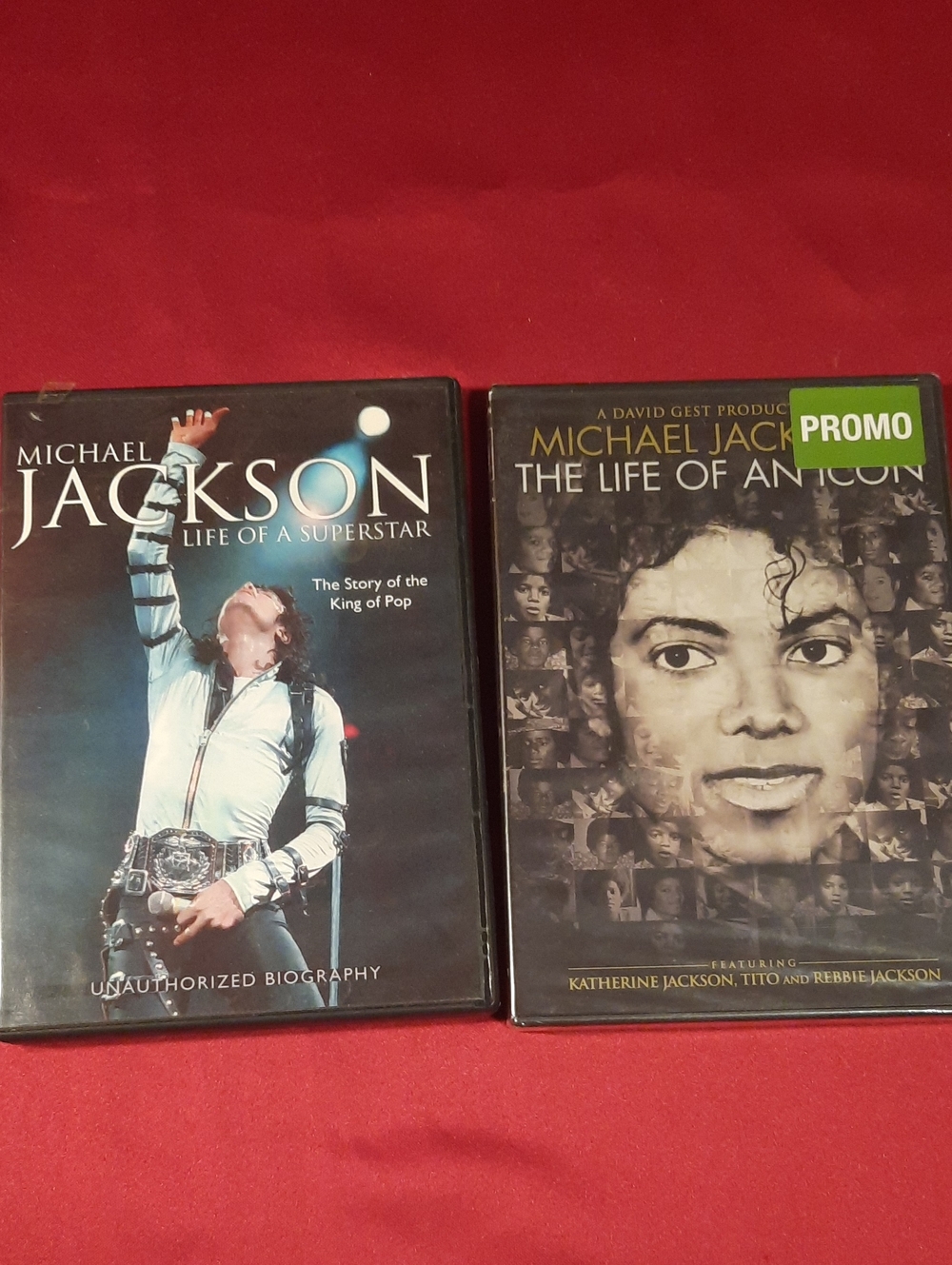 2 Dvd Bundle Michael Jackson: Life of a Superstar & Life Of An Icon
